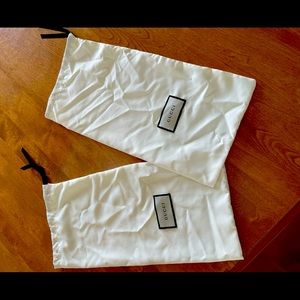 Gucci loafer dust bag